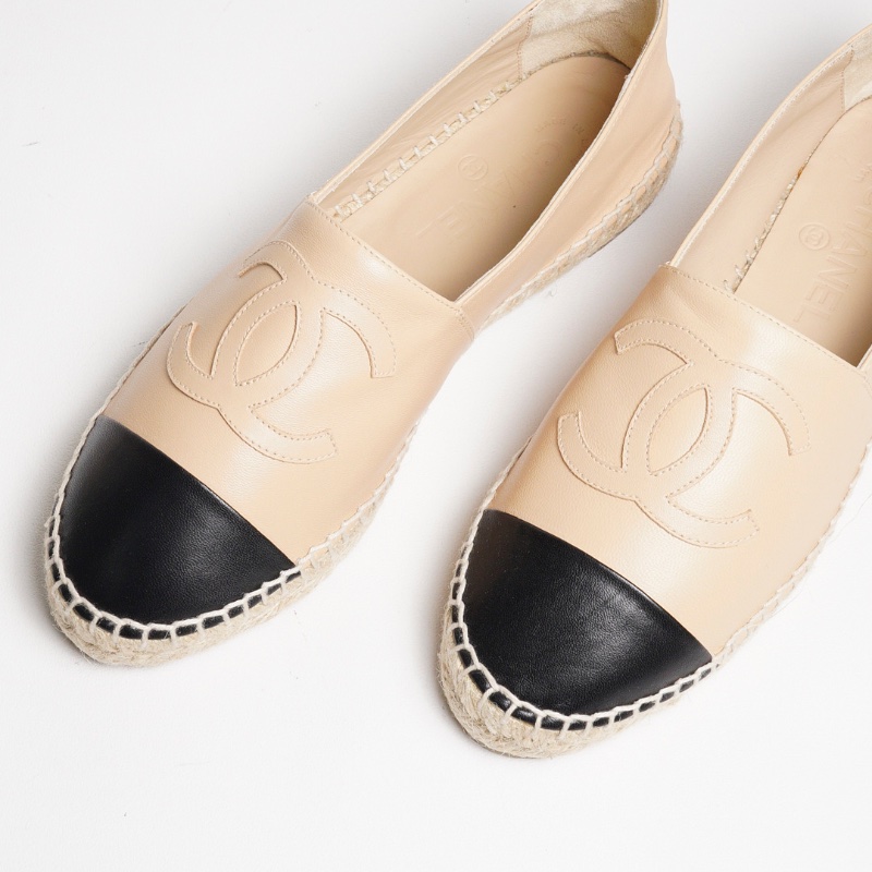 CHANEL 平底草織鞋-4