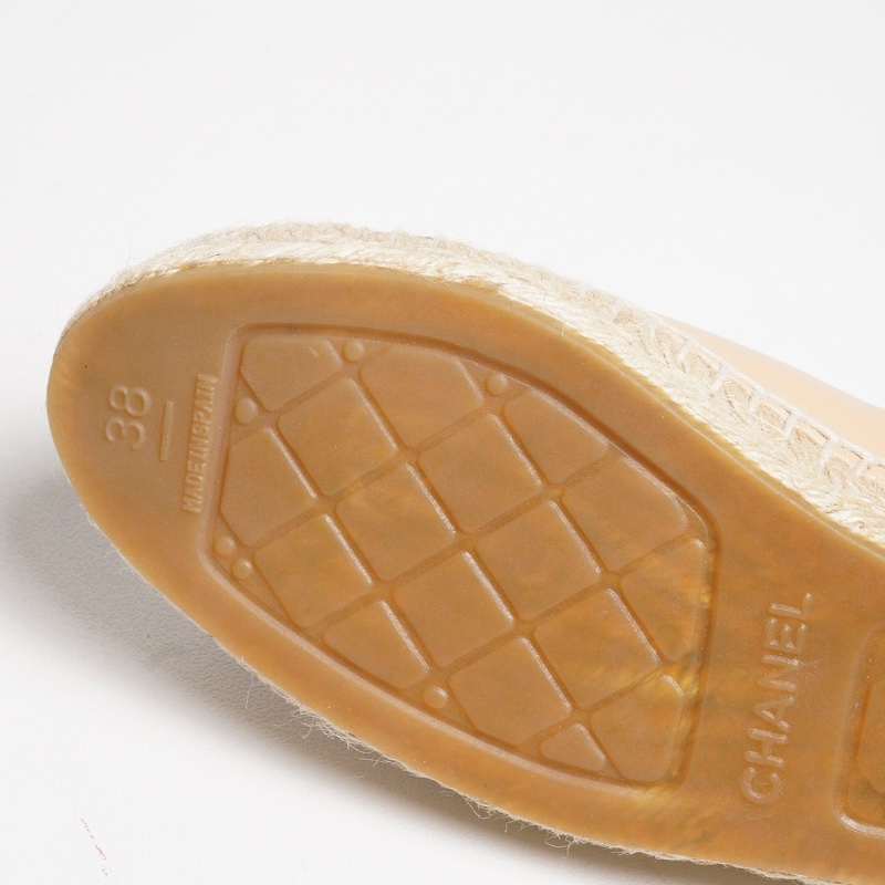 CHANEL 平底草織鞋-7