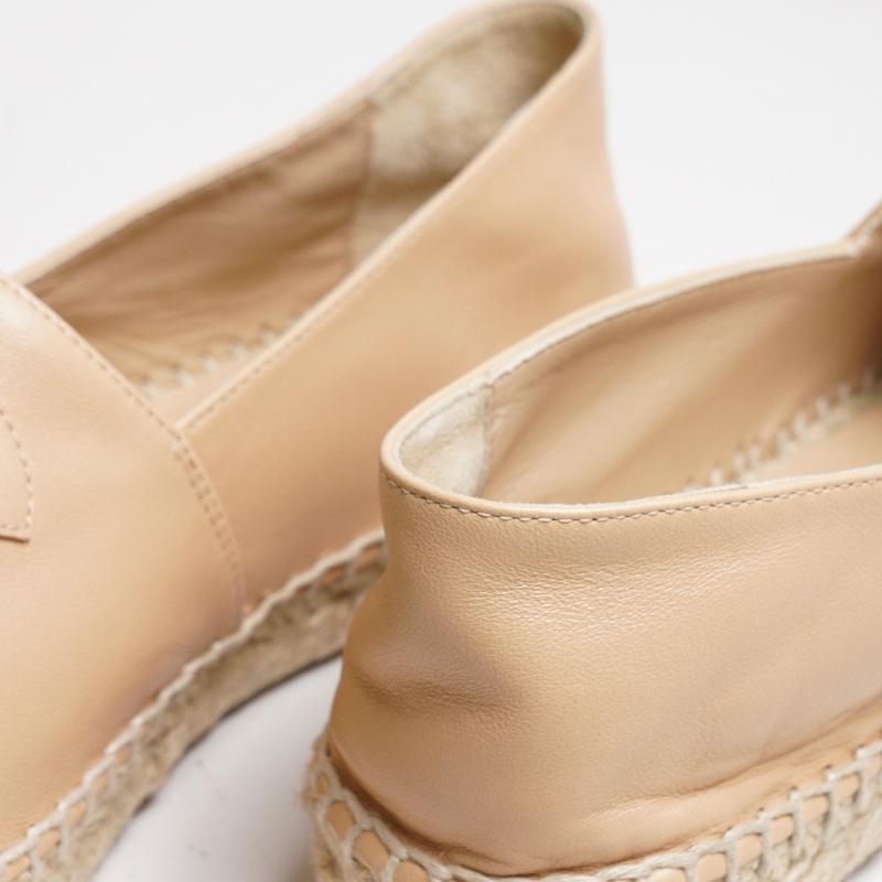 CHANEL 平底草織鞋-11