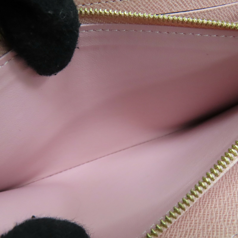 棕色 原花帆布 Zippy Wallet 拉鍊長夾【LOUIS VUITTON LV 路易威登】 M41894-6