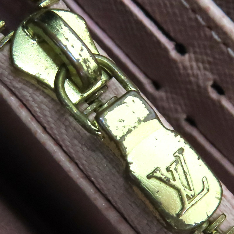 棕色 原花帆布 Zippy Wallet 拉鍊長夾【LOUIS VUITTON LV 路易威登】 M41894-14