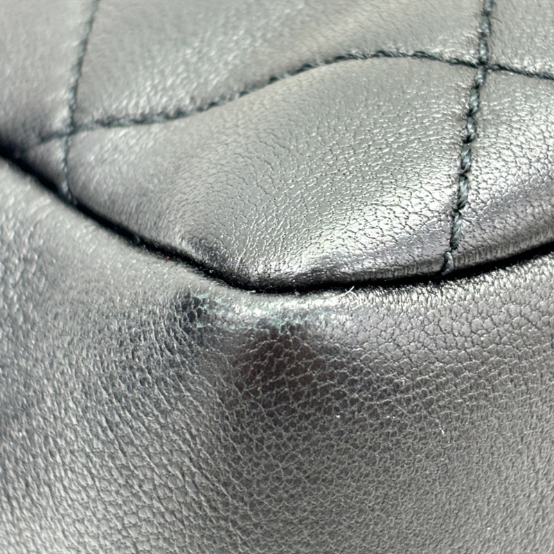 黑色 菱格紋 羊皮 鍊帶 肩背包【CHANEL 香奈兒】-15