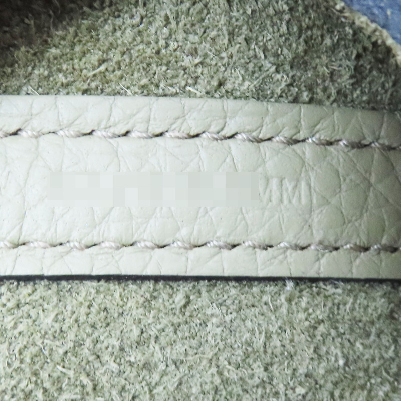 鼠尾草灰 Clemence牛皮 Picotin Lock 22 手提包 W刻 銀釦【HERMES 愛馬仕】-6