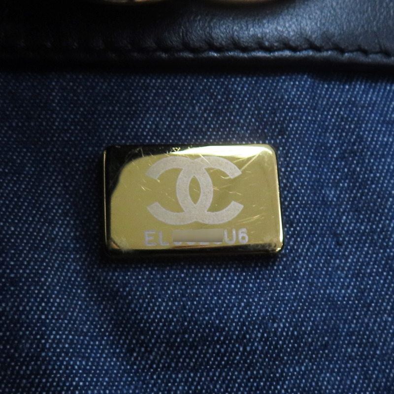 黑色 牛皮 CC Club Monaco 兩用包 金扣【CHANEL 香奈兒】-9