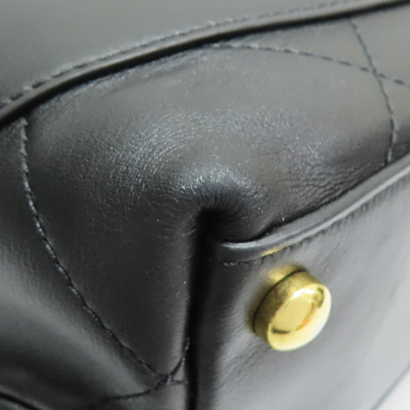 黑色 牛皮 CC Club Monaco 兩用包 金扣【CHANEL 香奈兒】-12