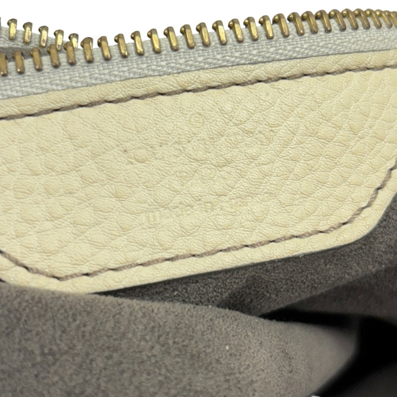 奶油色 原花 Mahina 牛皮 XL 手提包【LOUIS VUITTON LV 路易威登】 M93059-7
