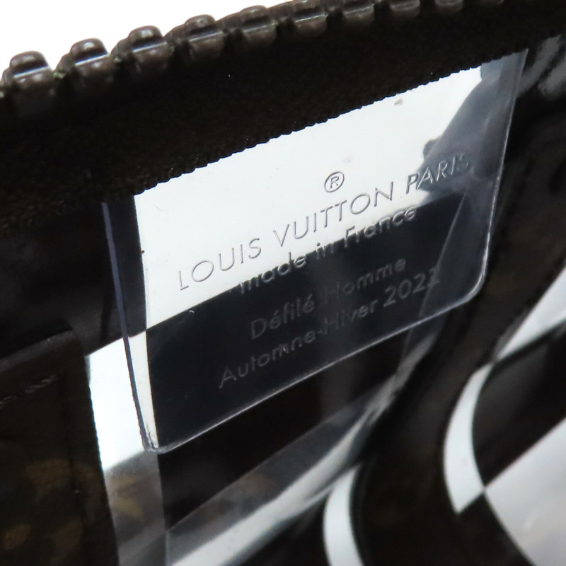 棕色 原花帆布 透明格紋 Keepall Bandouliere 25 兩用包 M20872【LOUIS VUITTON LV 路易威登】 M20872-6