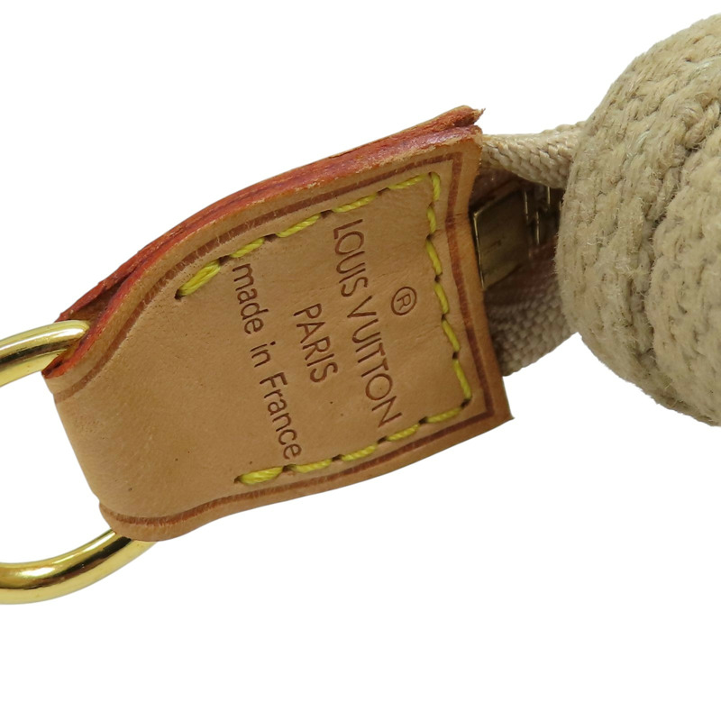 米/紅色 帆布 Antigua Cabas PM 手提包【LOUIS VUITTON LV 路易威登】 M40038-7