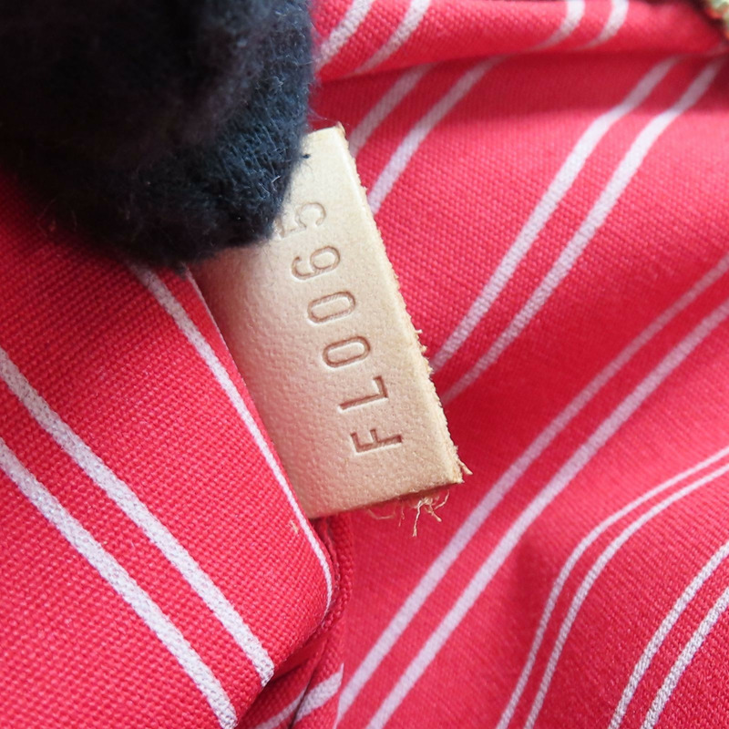 米/紅色 帆布 Antigua Cabas PM 手提包【LOUIS VUITTON LV 路易威登】 M40038-8