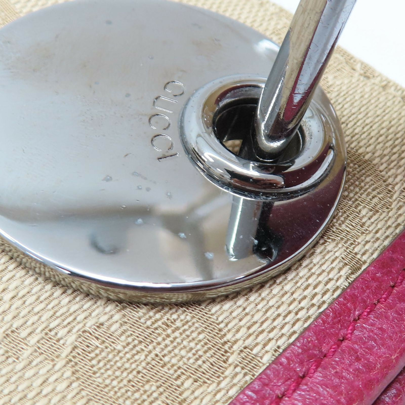 棕色 帆布 紅色 牛皮 GG Eclipse 肩背包【GUCCI 古馳】 120841-8