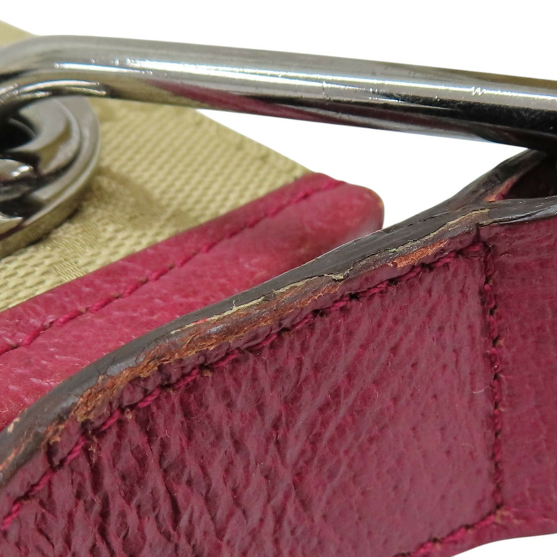 棕色 帆布 紅色 牛皮 GG Eclipse 肩背包【GUCCI 古馳】 120841-17