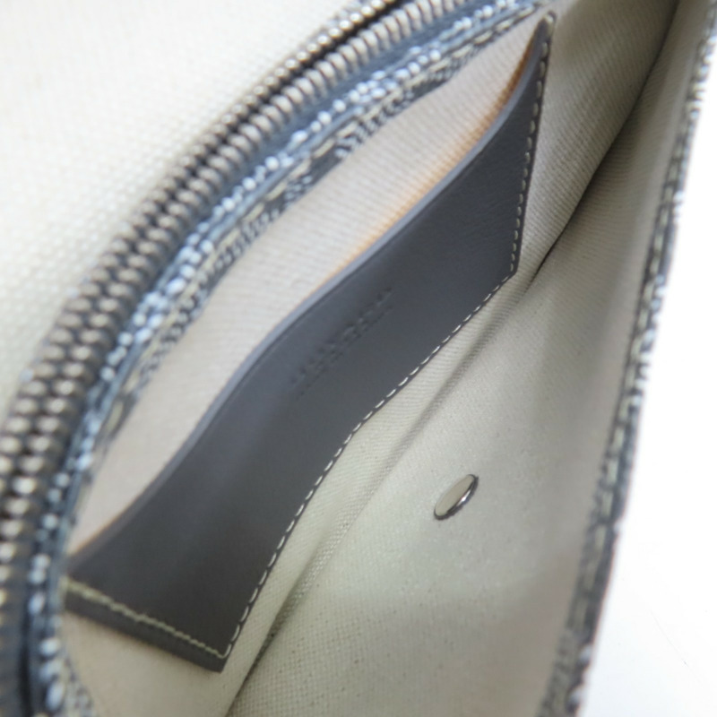 灰色 帆布 Plumet Pocket Wallet 信封包 肩背包【GOYARD 高雅德 】-4