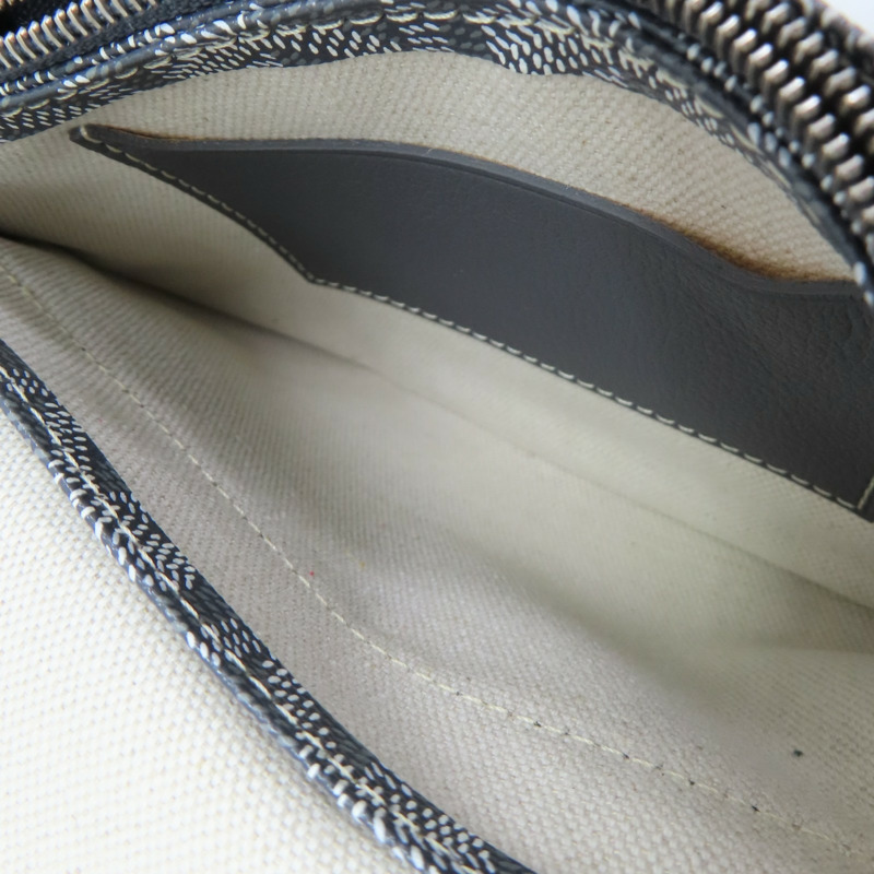 灰色 帆布 Plumet Pocket Wallet 信封包 肩背包【GOYARD 高雅德 】-5