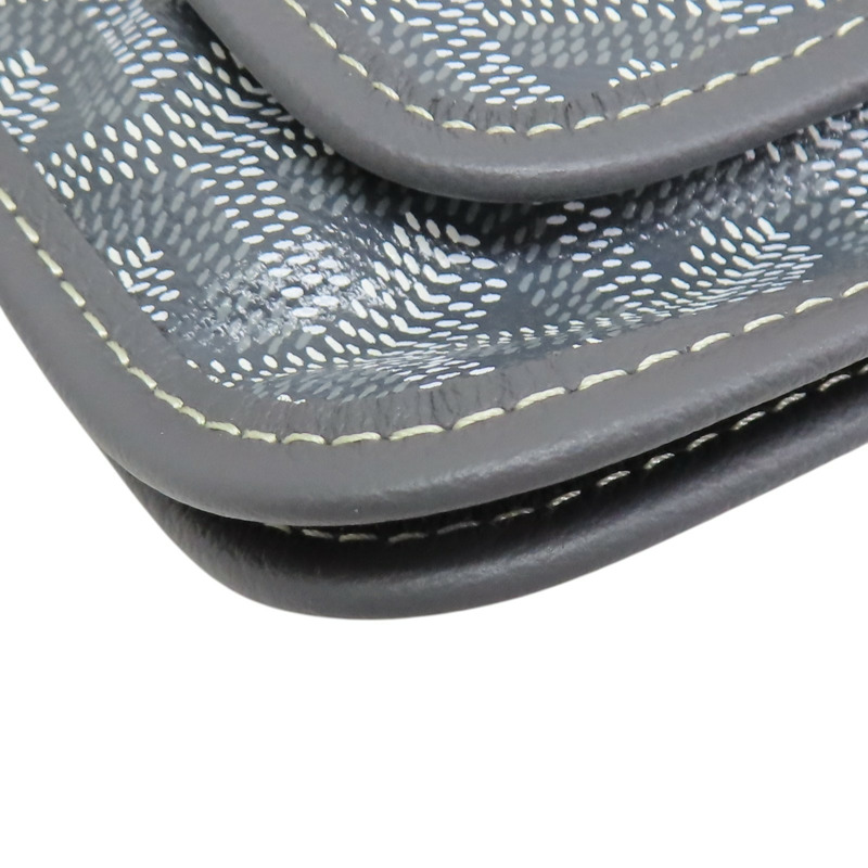 灰色 帆布 Plumet Pocket Wallet 信封包 肩背包【GOYARD 高雅德 】-12