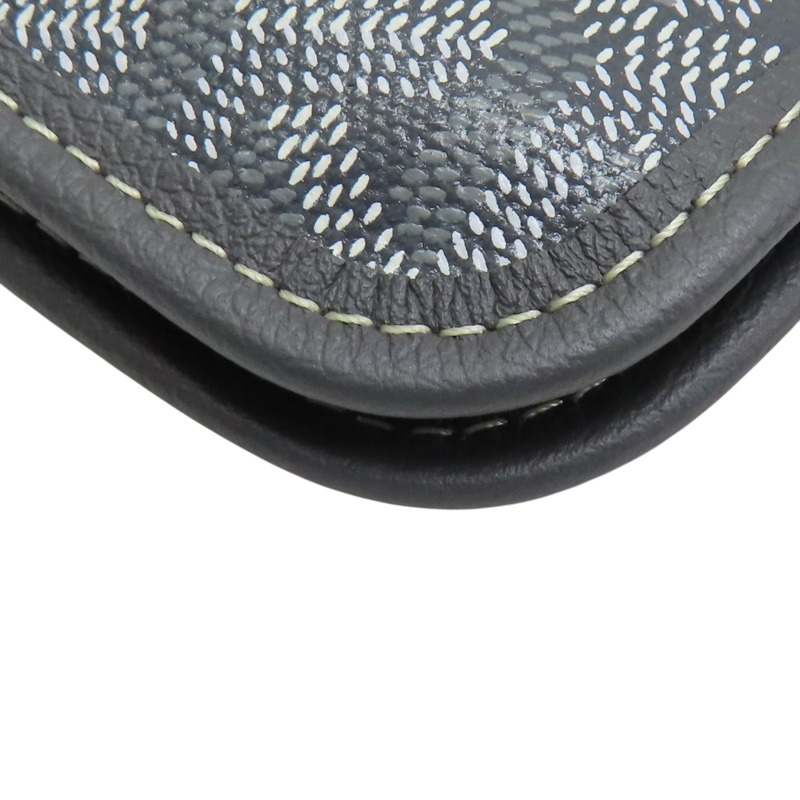 灰色 帆布 Plumet Pocket Wallet 信封包 肩背包【GOYARD 高雅德 】-13