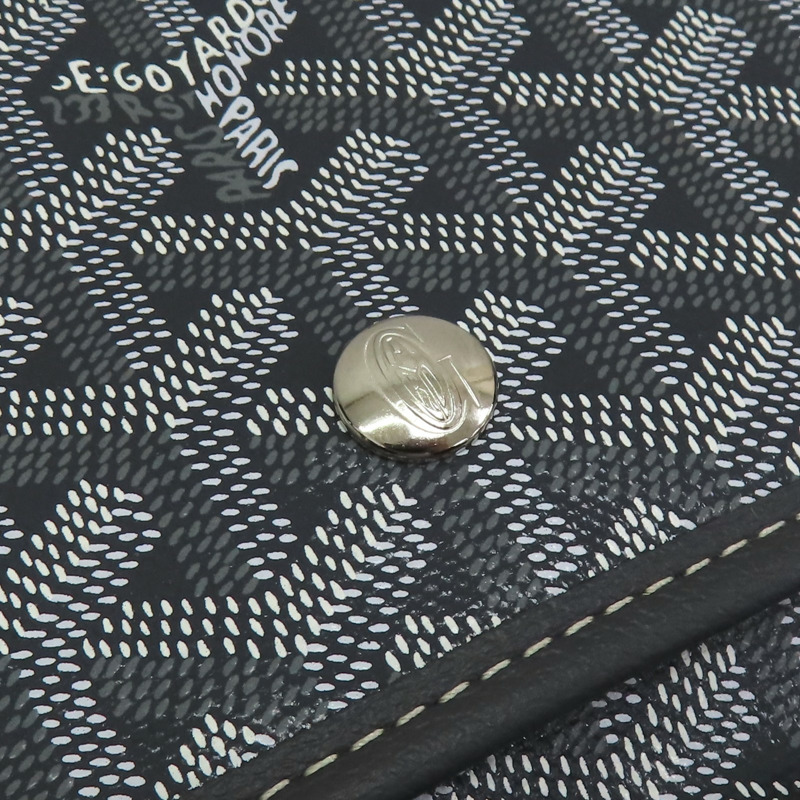 灰色 帆布 Plumet Pocket Wallet 信封包 肩背包【GOYARD 高雅德 】-15
