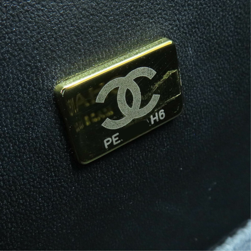 黑色 菱格紋 荔枝紋 牛皮 Boy 20 鏈帶 肩背包【CHANEL 香奈兒】 A67085-6