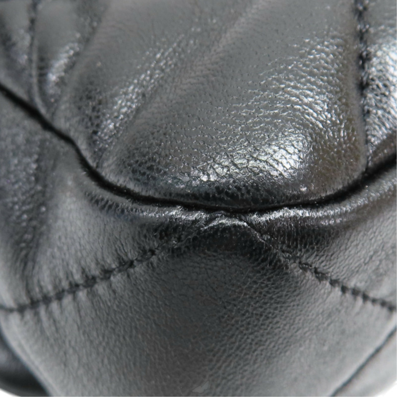 黑色 菱格紋 羊皮 愛心鎖扣口蓋包 肩背包 AS3979【CHANEL 香奈兒】 AS3979-13