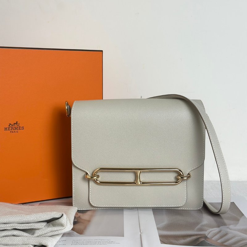 HERMES Roulis 23 - 冰川白金 D-12