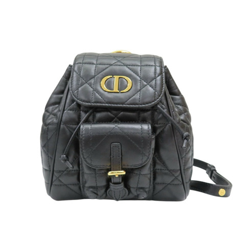 黑色 羊皮 Dior Caro 小型後背包【Dior 迪奧】 M6302UNOZ