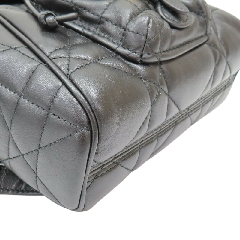 黑色 羊皮 Dior Caro 小型後背包【Dior 迪奧】 M6302UNOZ-12