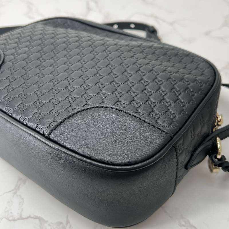 香緹國際精品 881 Gucci黑壓紋 相機包-4