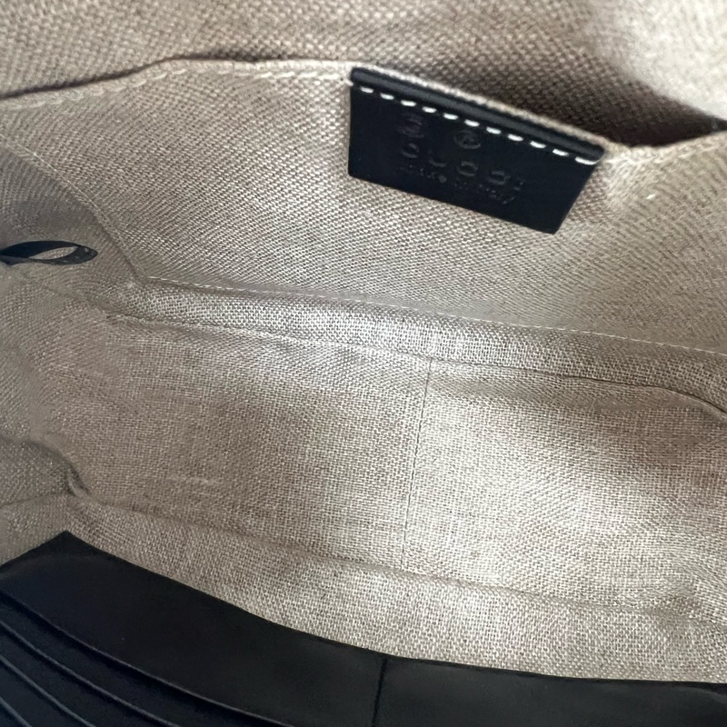 香緹國際精品 881 Gucci黑壓紋 相機包-9