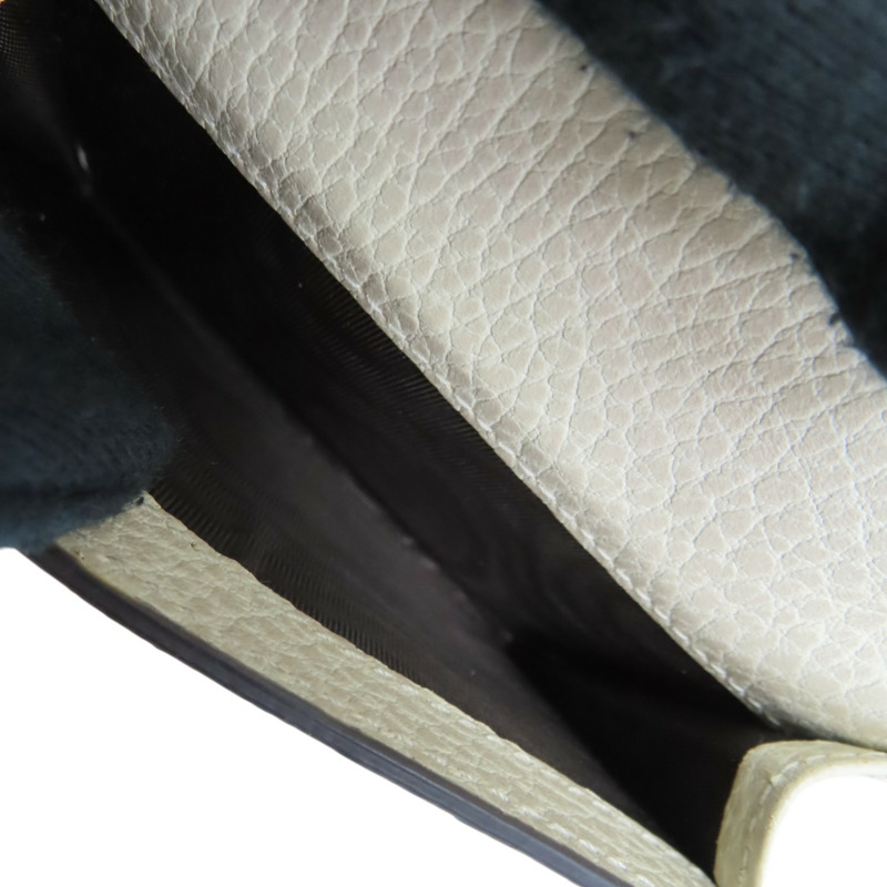 米白色 牛皮 帆布 卡夾 名片夾【GUCCI 古馳】 474748-5