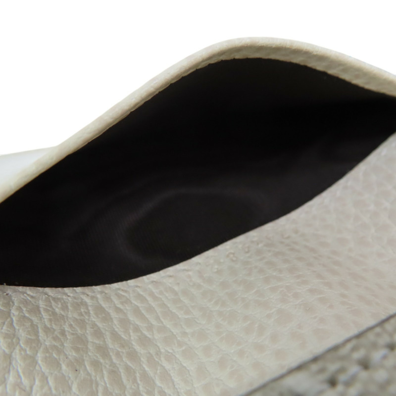 米白色 牛皮 帆布 卡夾 名片夾【GUCCI 古馳】 474748-6