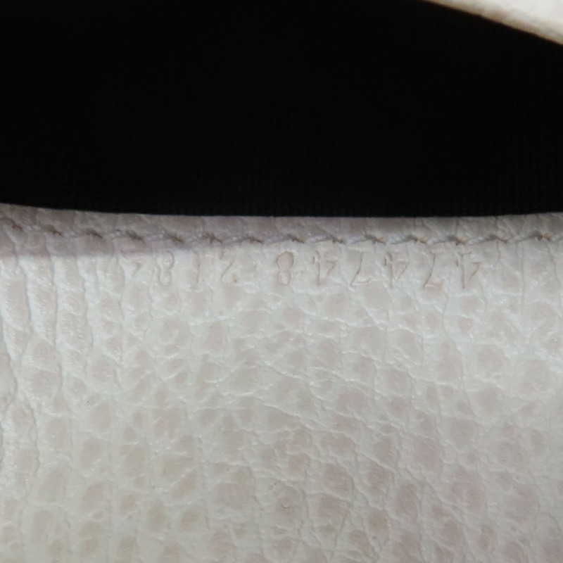 米白色 牛皮 帆布 卡夾 名片夾【GUCCI 古馳】 474748-8