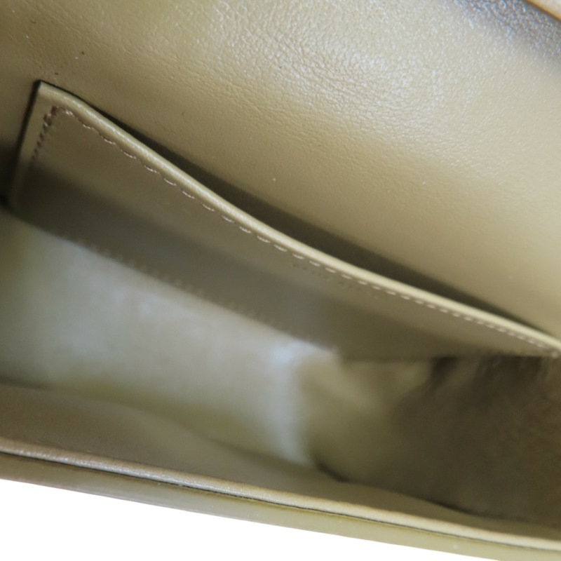 綠色 牛皮 Claude Mini 肩背包【CELINE 賽琳】 10I513DPV-4