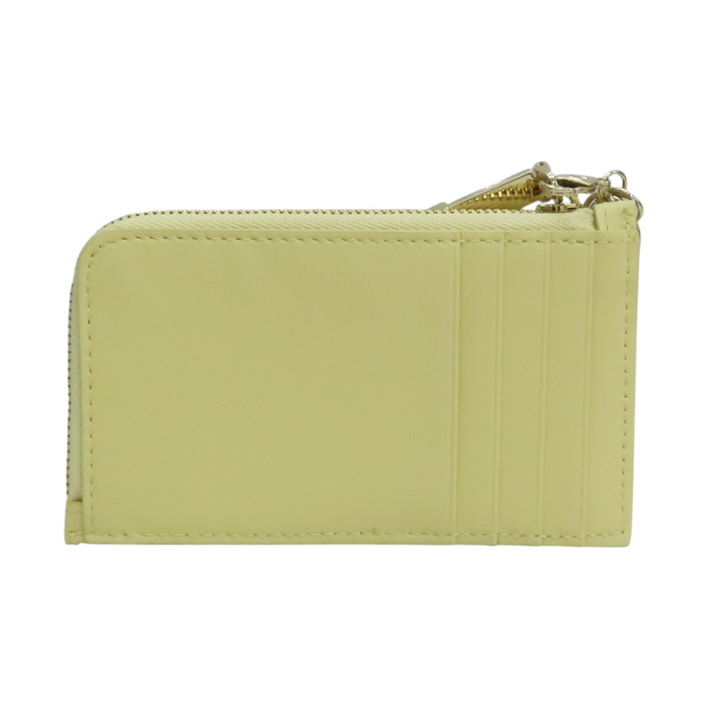 黃色 羊皮 Lady Dior Cosmos Cardholder 零錢包【Dior 迪奧 】 S0965ONMJ-1