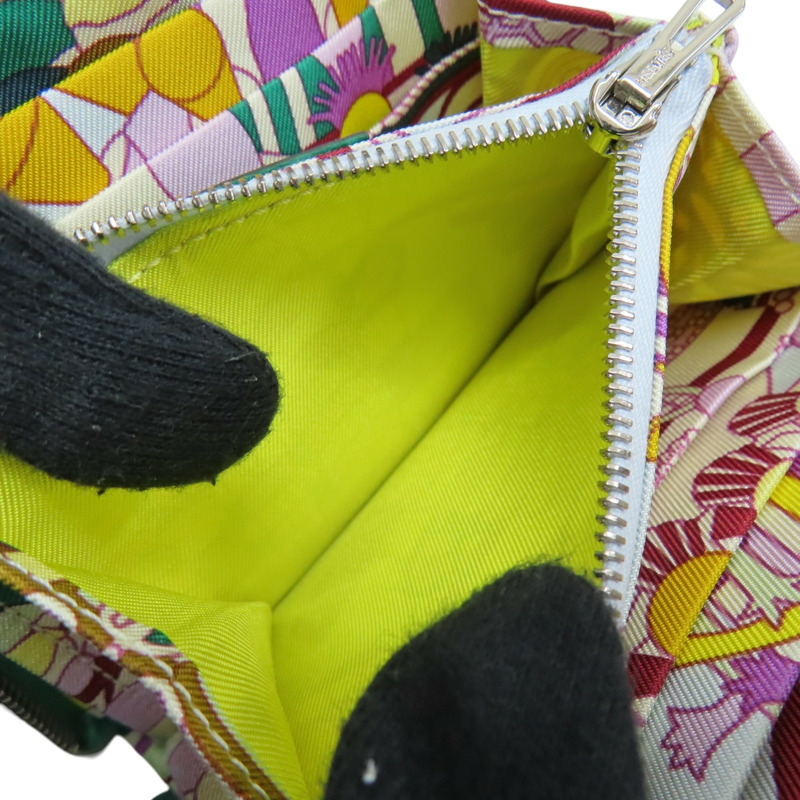 翡翠綠 Epsom牛皮 Silk in Compact 絲巾短夾 Z刻【HERMES 愛馬仕】-5