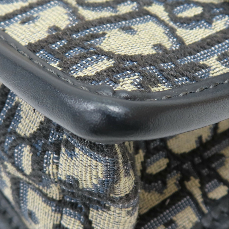 藍色 緹花帆布 30 Montaigne 肩背包【Dior 迪奧 】 M9203UTZQ_M928-11