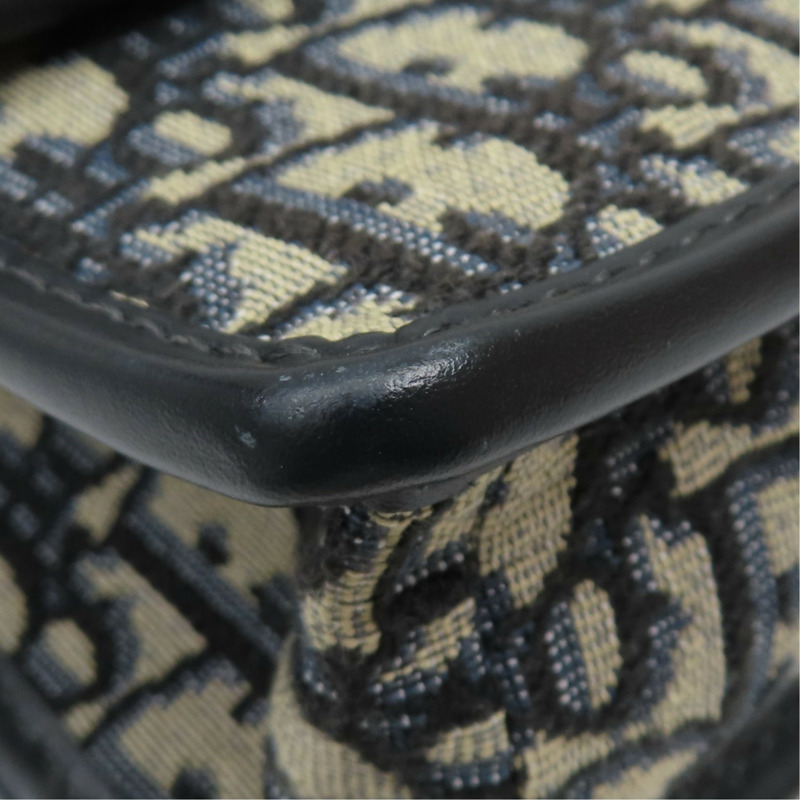 藍色 緹花帆布 30 Montaigne 肩背包【Dior 迪奧 】 M9203UTZQ_M928-12