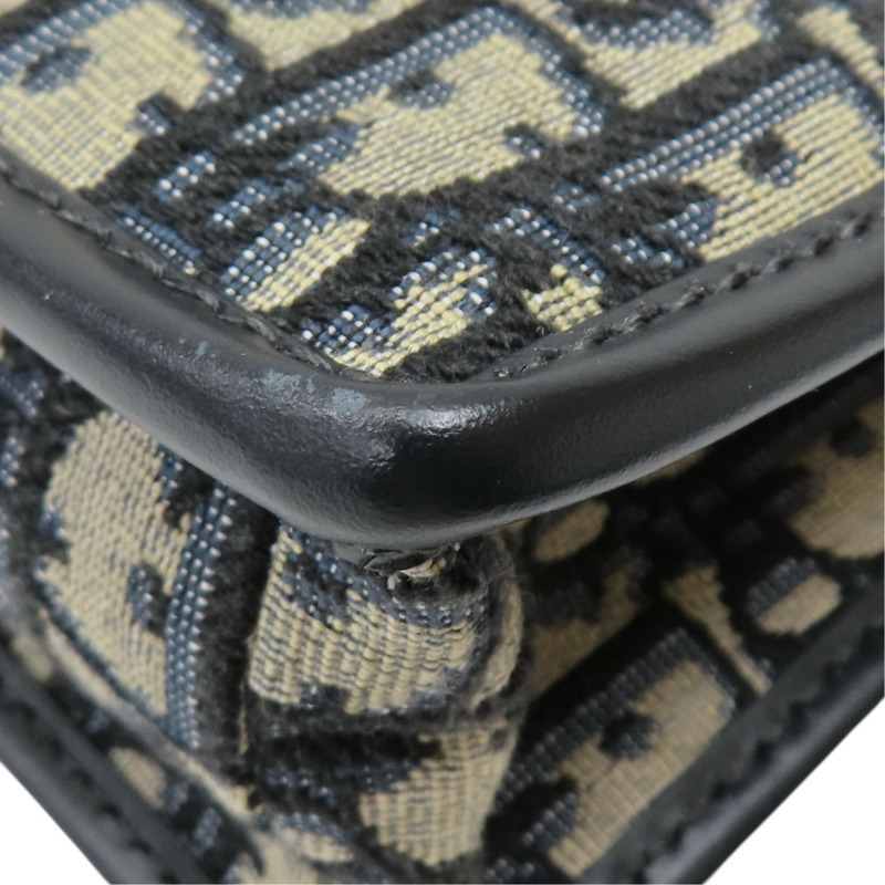 藍色 緹花帆布 30 Montaigne 肩背包【Dior 迪奧 】 M9203UTZQ_M928-13