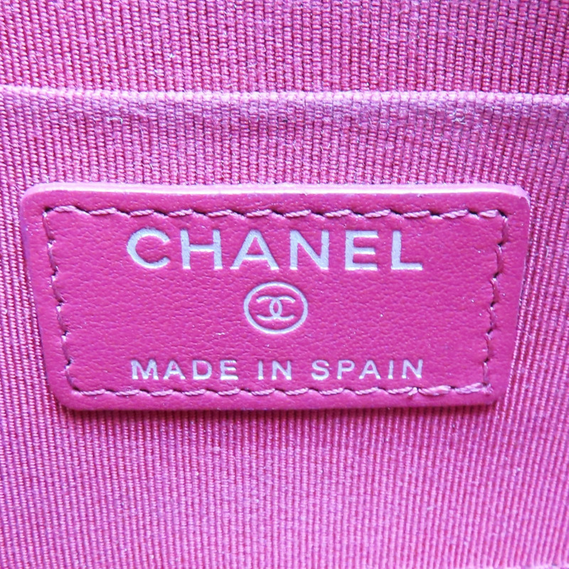 黑色 牛皮 Gabrielle Zipped 拉鍊長夾【CHANEL 香奈兒】-6