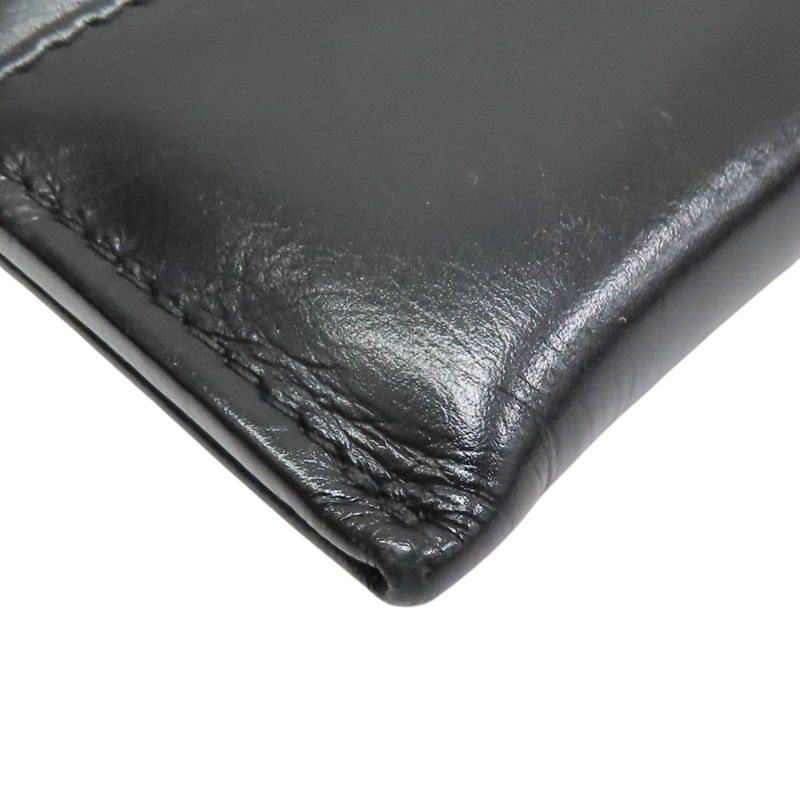 黑色 牛皮 Gabrielle Zipped 拉鍊長夾【CHANEL 香奈兒】-9