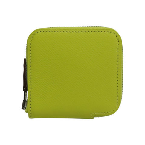 檸檬黃 Epsom牛皮 Azap coin case 零錢包 C刻【HERMES 愛馬仕】