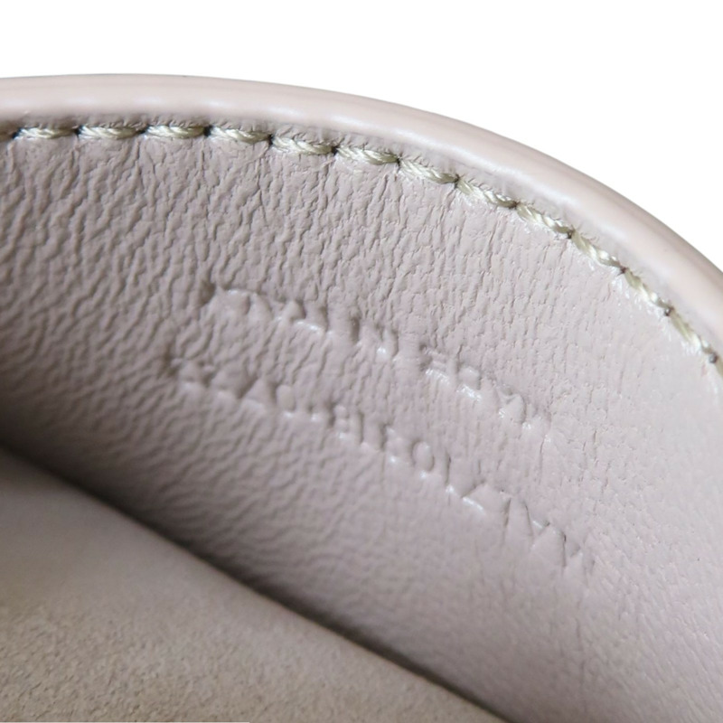 白色 牛皮 LE 5 A 7 Mini Hobo 手提包【SAINT LAURENT YSL 聖羅蘭】 710318-7