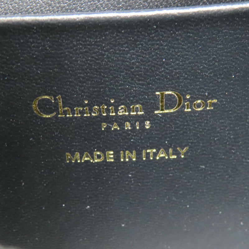 黑色 小牛皮 Toujours 小型直式托特包【Dior 迪奧】 M2835OSNW_M900-5