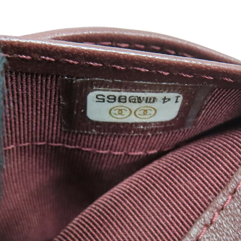 黑色 菱格紋 羊皮 Classic long wallet 銀扣 三折長夾 (無卡)【CHANEL 香奈兒】 AP0241-10