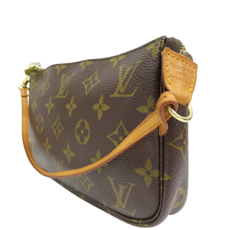 棕色 原花 PVC塗層帆布 手提包【LOUIS VUITTON LV 路易威登】 M51980-2
