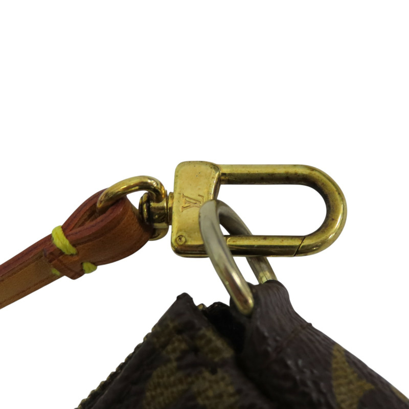 棕色 原花 PVC塗層帆布 手提包【LOUIS VUITTON LV 路易威登】 M51980-11