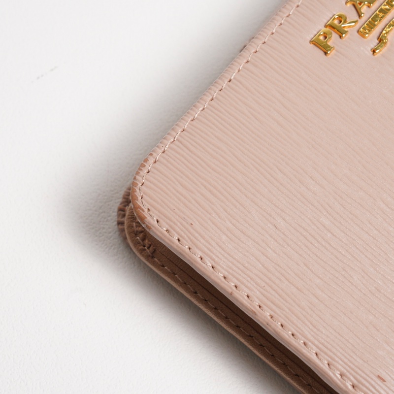 PRADA 帆布中夾錢包-4