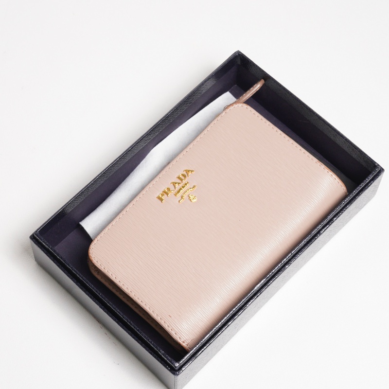 PRADA 帆布中夾錢包-17