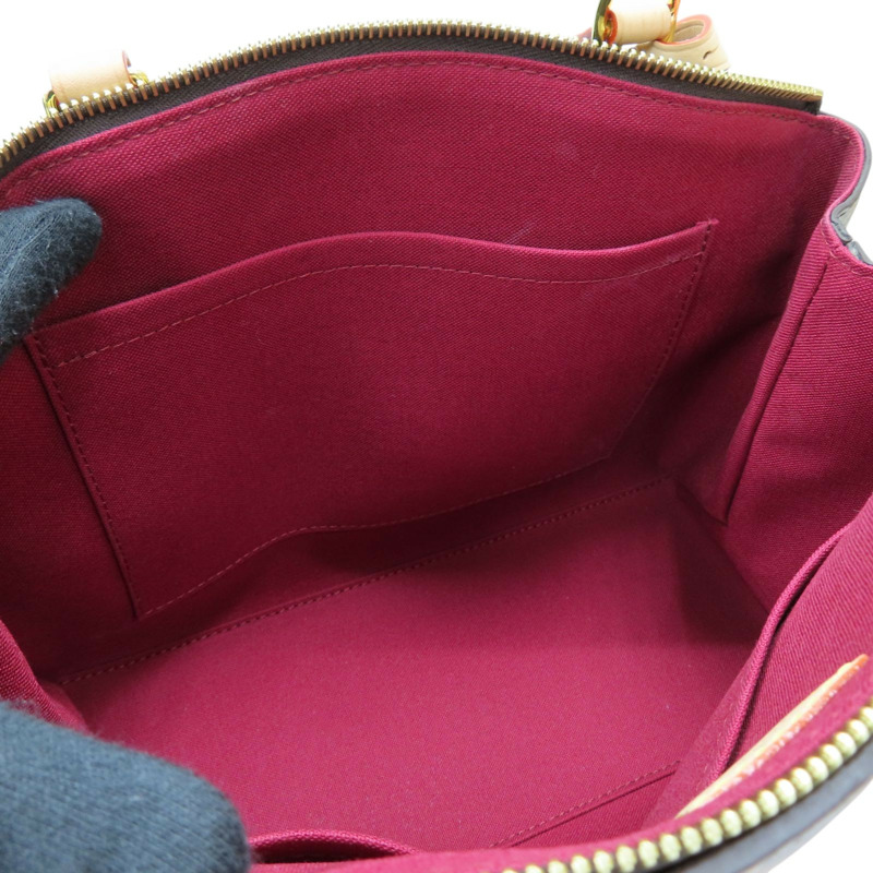 棕色 原花帆布 Petit Palais 兩用包 無背帶/鑰匙【LOUIS VUITTON LV 路易威登】 M45900-5