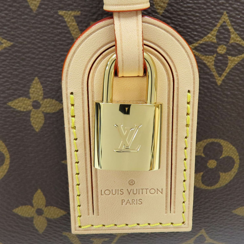 棕色 原花帆布 Petit Palais 兩用包 無背帶/鑰匙【LOUIS VUITTON LV 路易威登】 M45900-9