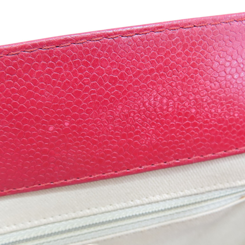 紅色 牛皮 鏈帶肩背包 銀釦【CHANEL 香奈兒】-10