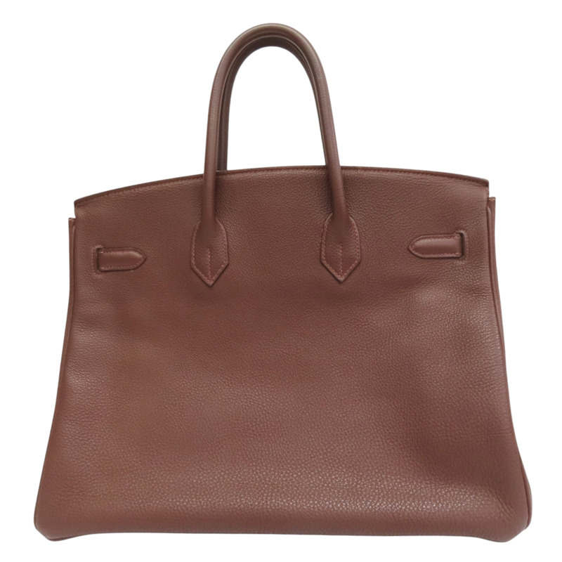 哈瓦那色 TOGO皮革 Birkin 35 柏金包 手提包 口J刻 金扣【HERMES 愛馬仕】-1